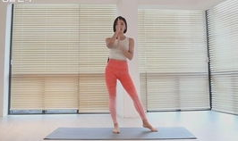 韩国小姐姐瑜伽运动,柔美身姿与心灵和谐